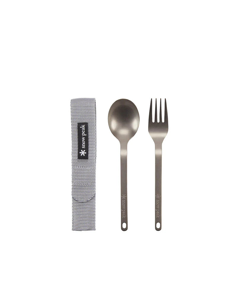 Camping Fork and Spoon Snowpeak